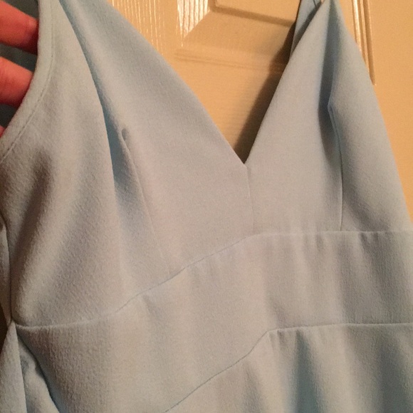 Sky Blue Skater Dress - Picture 3 of 7